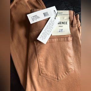 Margot Coated High Waist Crop Jeans NWT 29